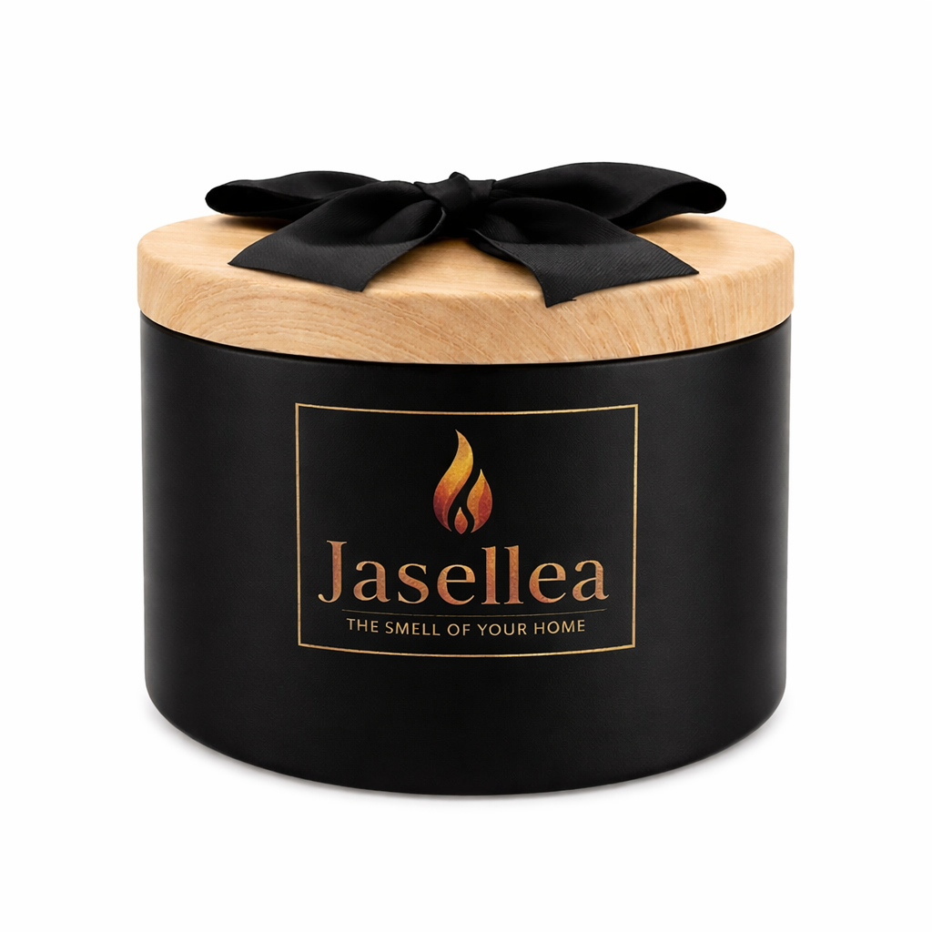Świeca zapachowa sojowa Sorbet cytrynowy z miętą 200 g | Jasellea