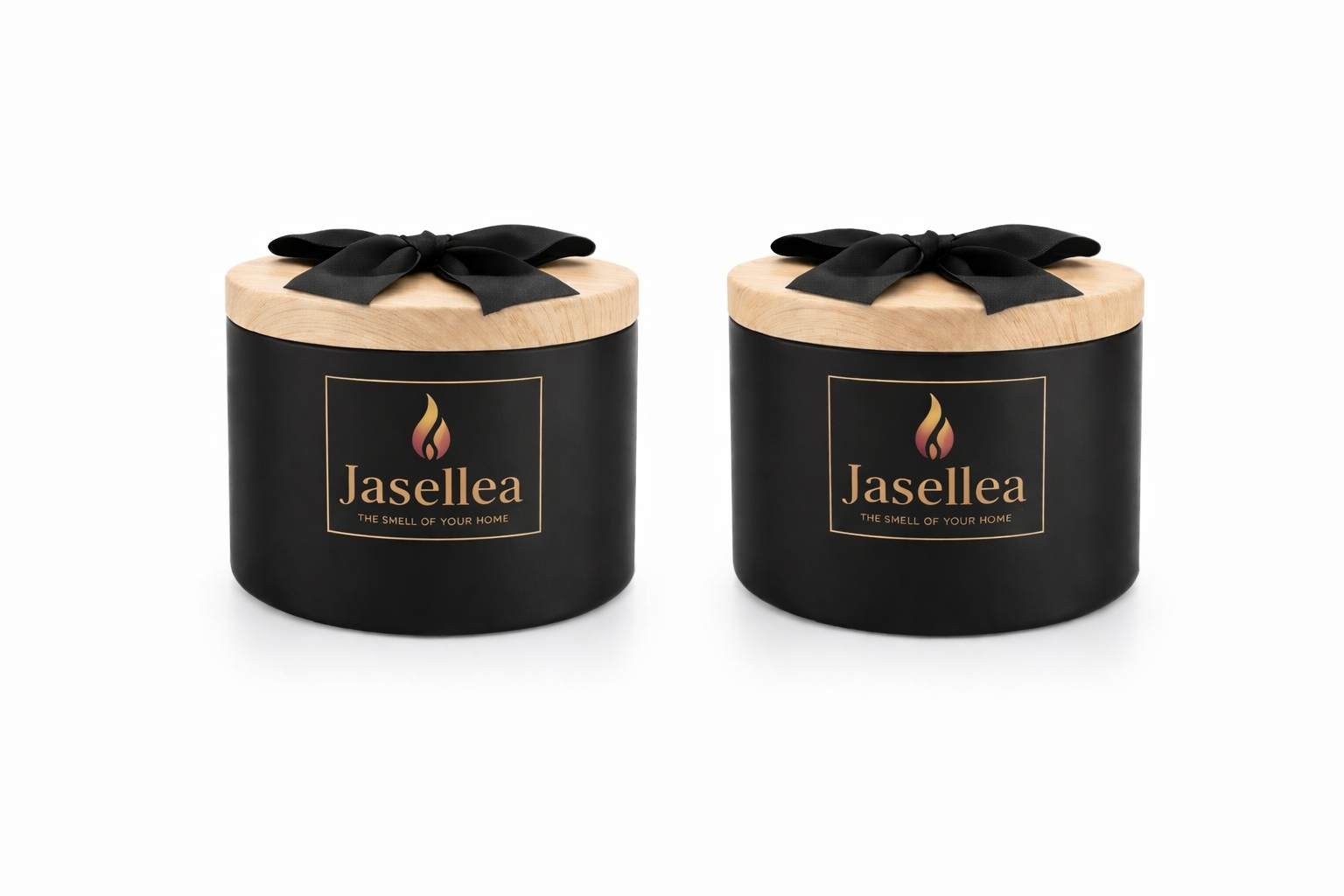 Zestaw 2 świece zapachowe Soczysta pomarańcza, Sorbet cytrynowy z miętą 200 g x2 | Jasellea