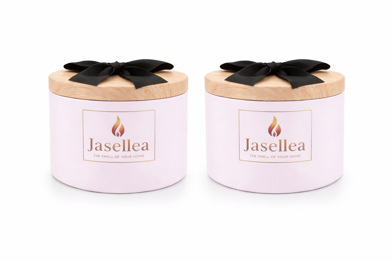 Zestaw 2 świece zapachowe Soczysta pomarańcza, Sorbet cytrynowy z miętą 200 g x2 | Jasellea